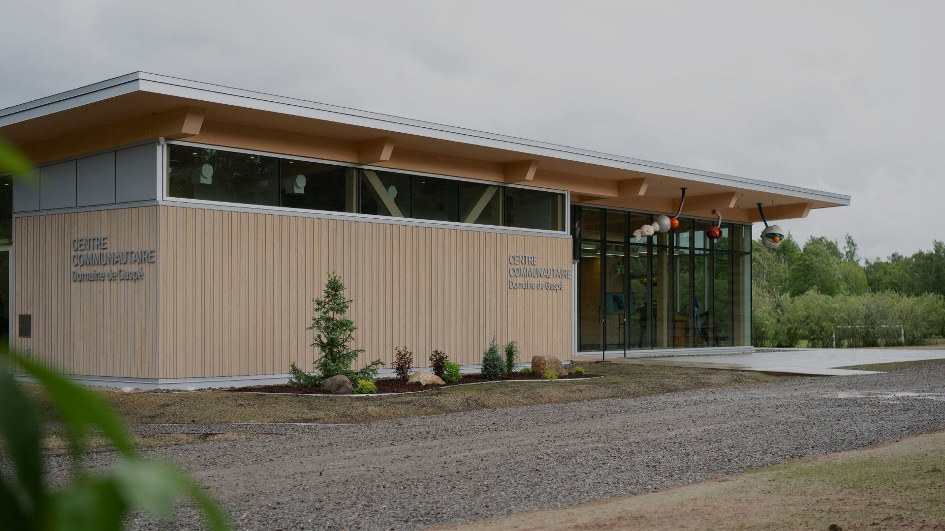 Inauguration du centre communautaire du Domaine de Gaspé