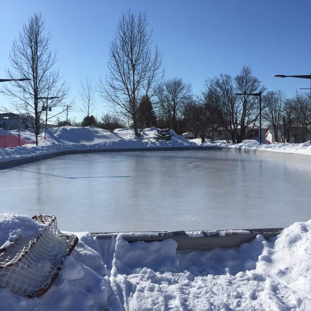 Patinoire extérieure | Installations sportives | Saint-Jean-Port-Joli