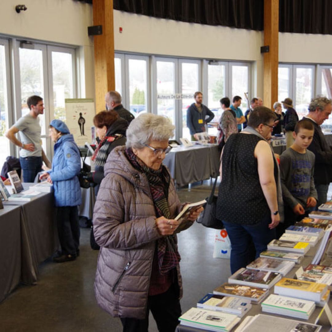 Salon du livre de la Côte-du-Sud à la Vigie de Saint-Jean-Port-Joli